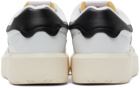 New Balance White & Black CT302 Sneakers