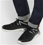 Tod's - Leather and Neoprene Sneakers - Men - Black