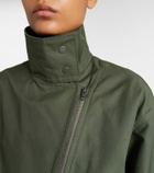 Vince Cotton-blend bomber jacket