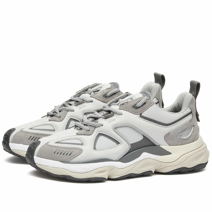 Photo: Axel Arigato Men's Satellite Runner Sneakers in Light Grey