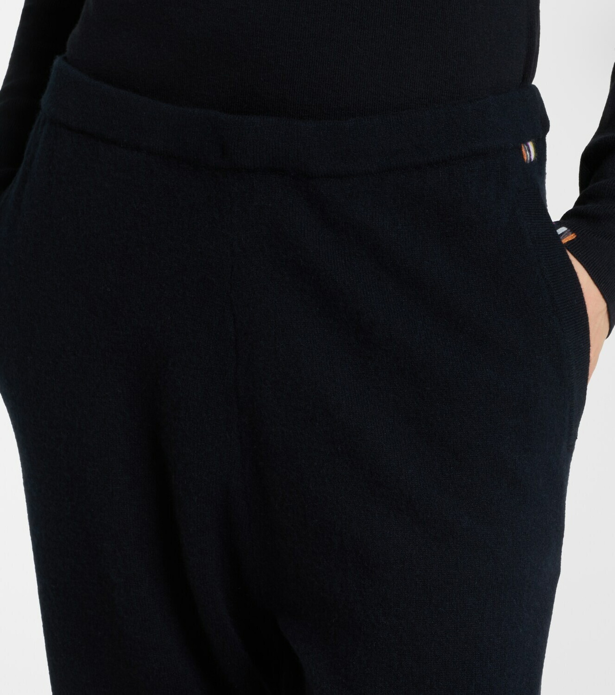 Extreme Cashmere N°320 Rush cashmere-blend wide-leg pants