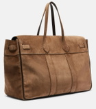 Brunello Cucinelli Large suede tote bag