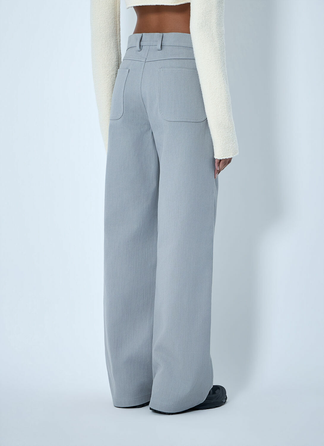 RIER Wide-Leg Tailored Trousers