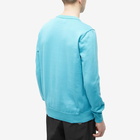 Stone Island Men's Soft Cotton Crew Neck Knit in Turquoise