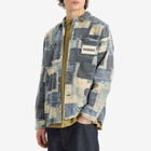 Pleasures Men's Boro Work Jacket in Indigo