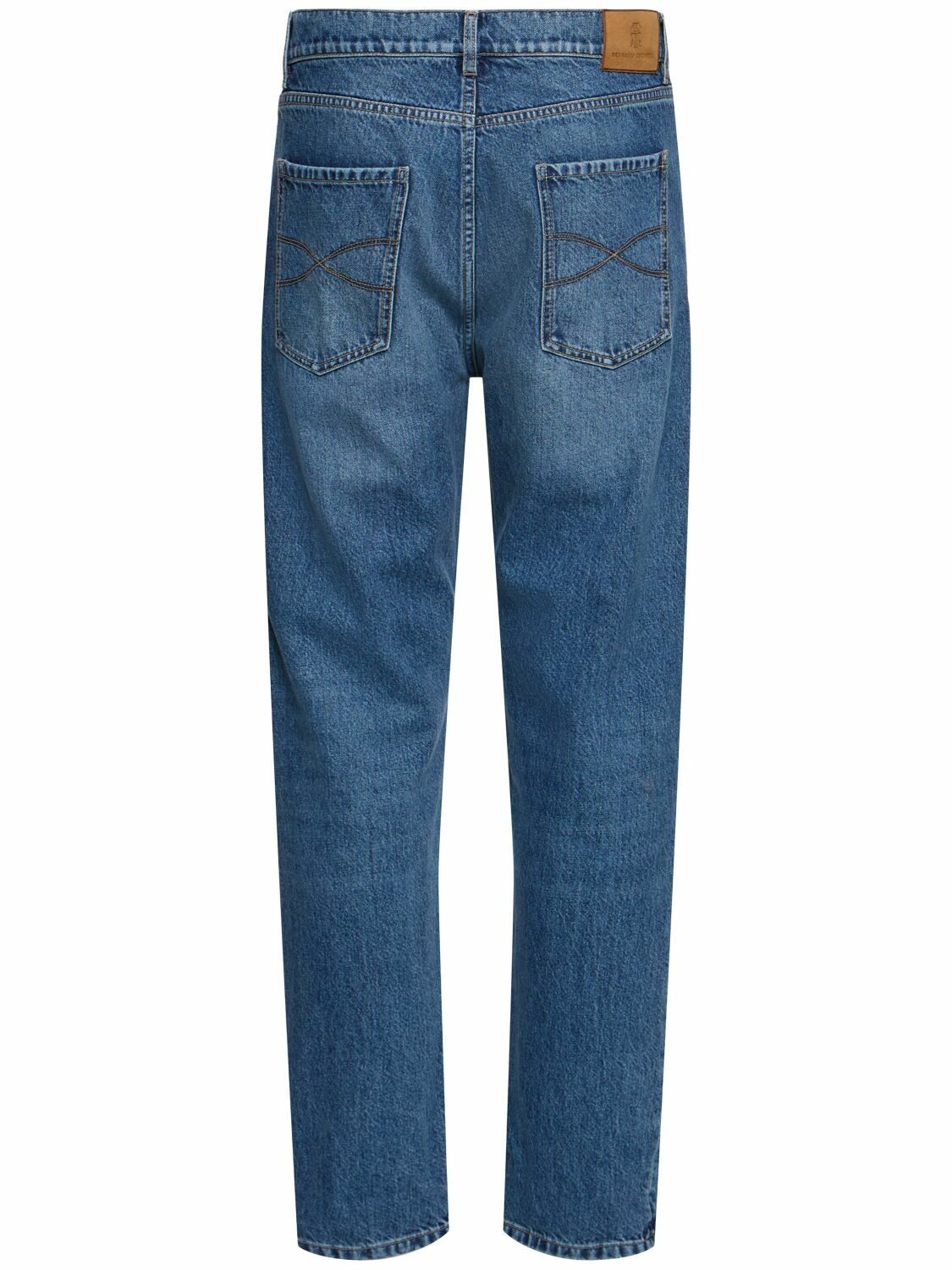 デニム・ジーパン BRUNELLO CUCINELLI Brunello Cucinelli Cotton Jeans Brunello Cucinelli Denim Iconic Fit Cotton Jeans | Sendegaro US