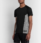 adidas Consortium - Space-Dyed Stretch-Knit T-Shirt - Black