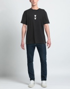 Gcds Mens T-shirt in Black