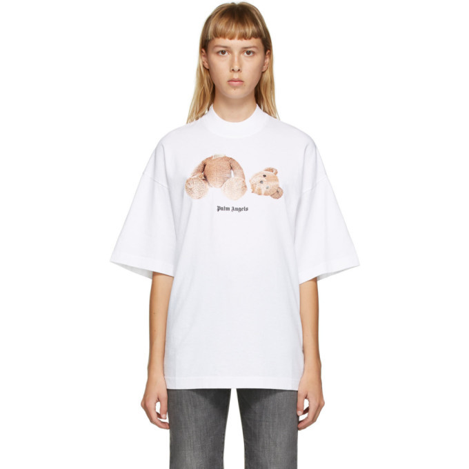 Palm Angels White Bear T-Shirt