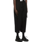 Julius Black Jersey Oval Trousers