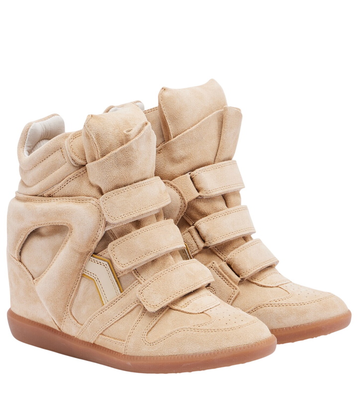 Photo: Isabel Marant Bekett suede high-top sneakers