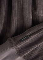 Oliver Spencer Half-zip Corduroy Sweatshirt Purple