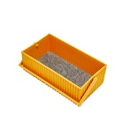 Hachiman Omnioffre Stacking Storage Box - Small in Mustard