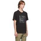 rag and bone Black Camo Logo T-Shirt