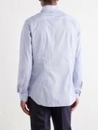 Slowear - Glanshirt Striped Cotton-Poplin Shirt - Blue