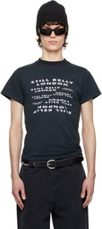 Still Kelly Black 'SK London' Baby T-shirt