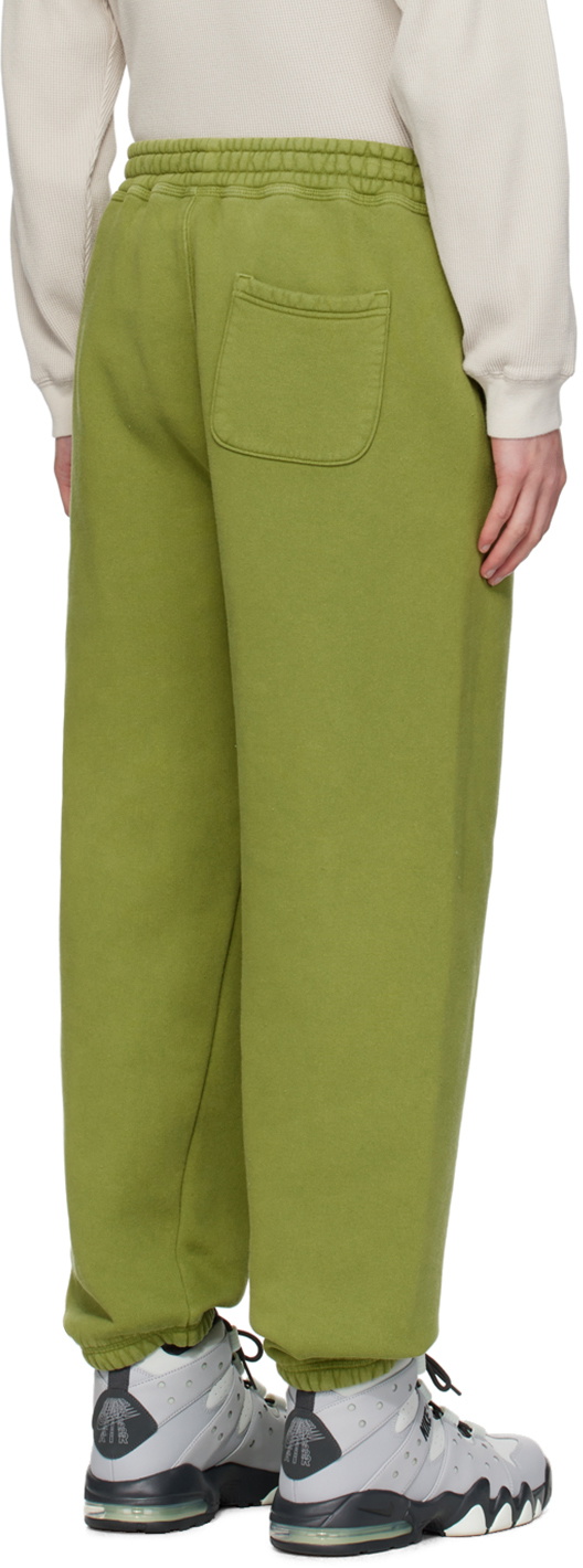 Stüssy Green Crackle Sweatpants