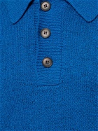 COMMAS - Cotton & Wool Knit Polo Sweater