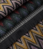 Missoni Chen zigzag jacquard throw