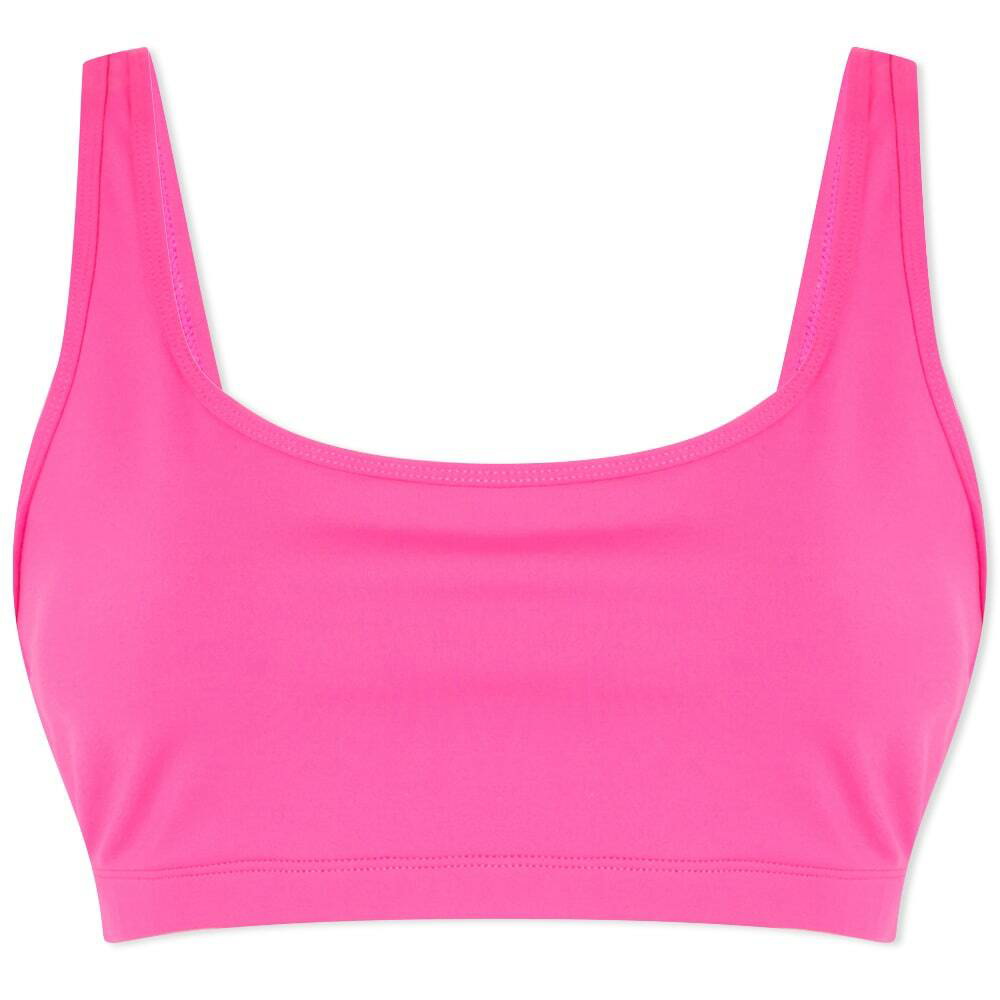P.E Nation Women's Amplify Sports Bralet Top in Pink Glo P.E Nation