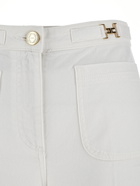 Elisabetta Franchi White Jeans