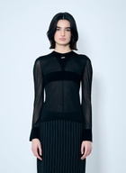 Jean Paul Gaultier Open-Knit Sweater