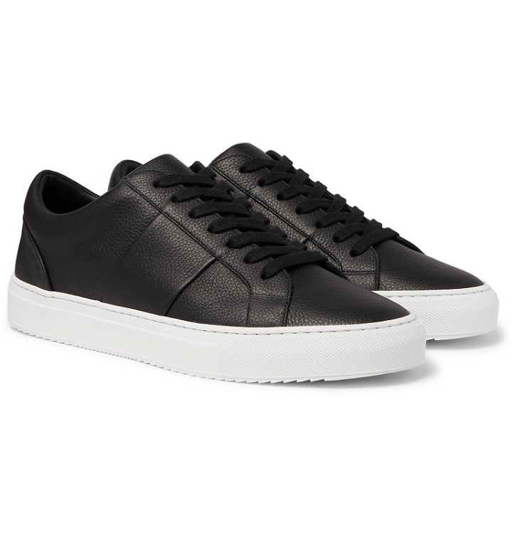 Photo: Mr P. - Larry Leather Sneakers - Black