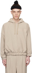Magliano Beige Twisted Hoodie