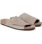 James Perse - Suede Slides - Brown