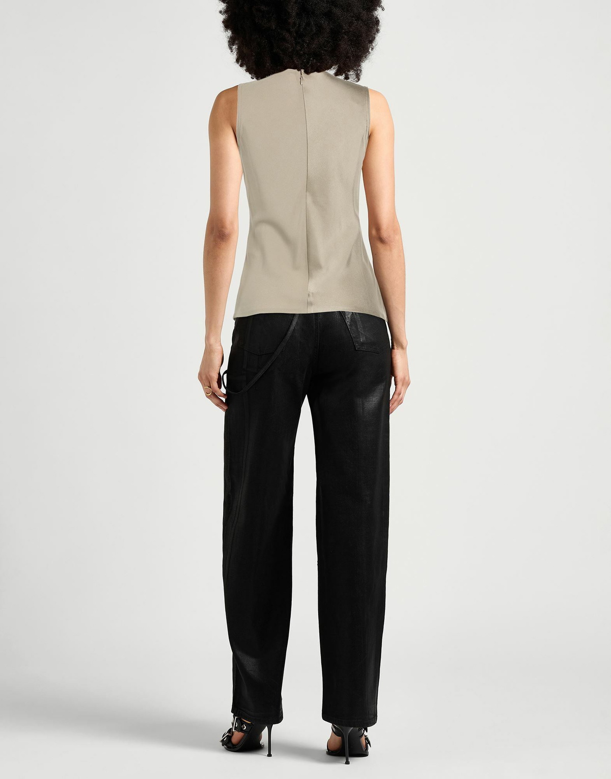 Ami Alexandre Mattiussi Womens Top in Grey