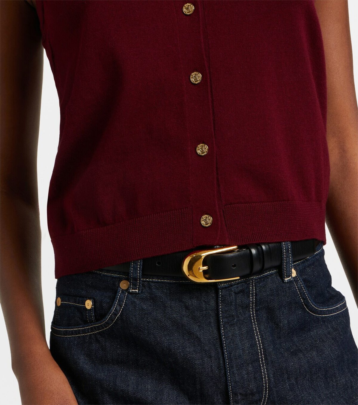 'S Max Mara Cotton and silk vest