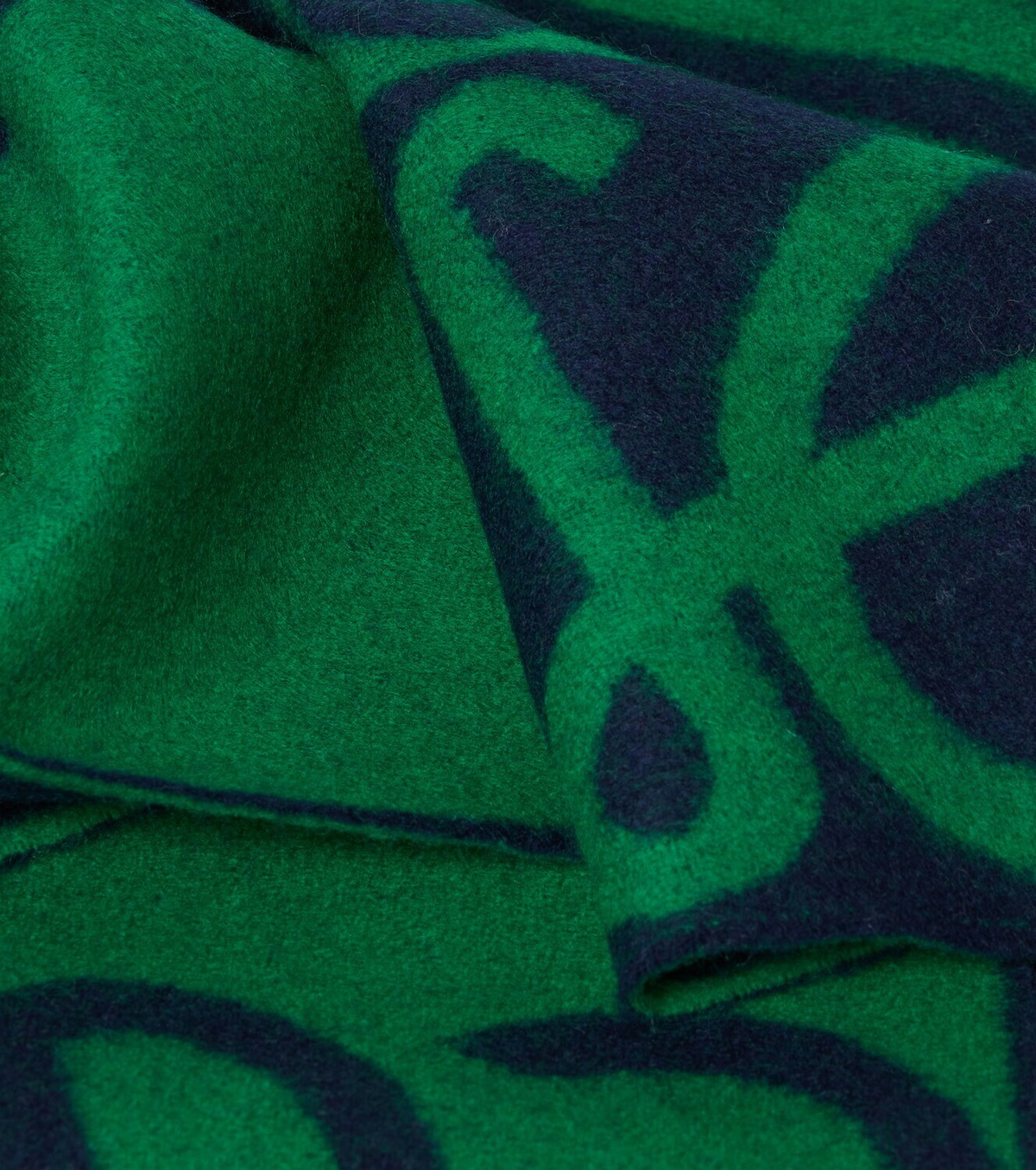 Loewe Anagram wool and cashmere scarf