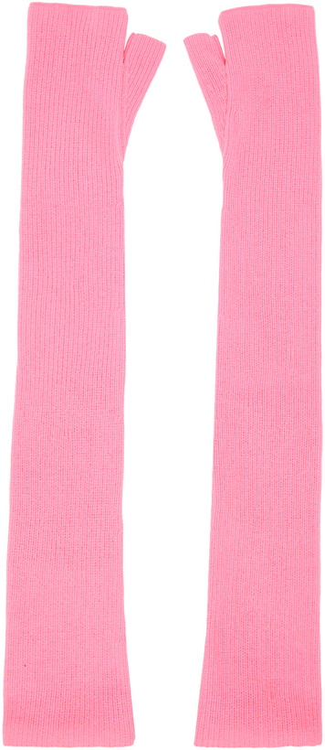 Photo: Sinéad O’Dwyer Pink Fingerless Opera Gloves