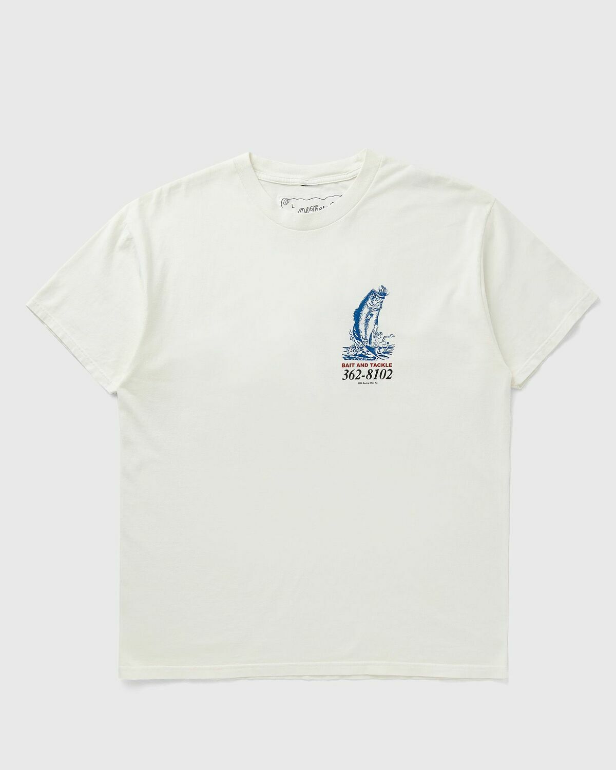 One of these Days BAIT AND TACKLE TEE White Mens Shortsleefe