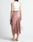 Maje Womens Midi skirt Blush