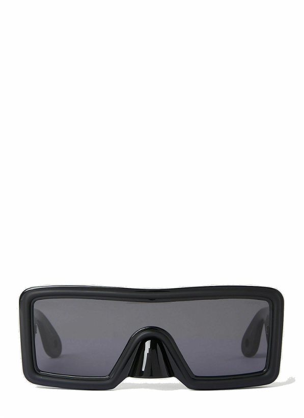 Photo: Walter Van Beirendonck - x Komono Alien Wide Sunglasses in Black