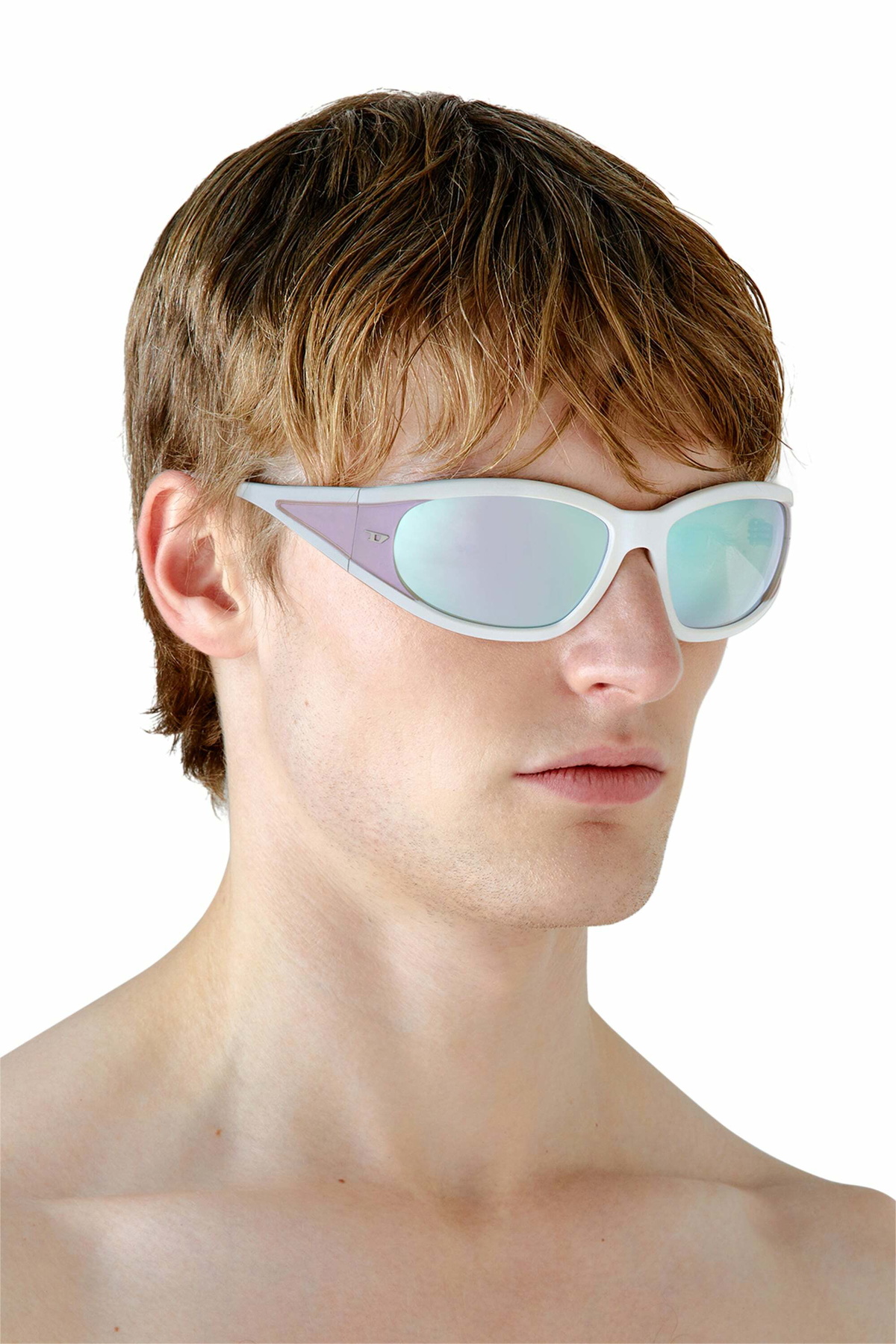 Diesel Rectangular sunglasses in acetate - Sunglasses - Unisex -