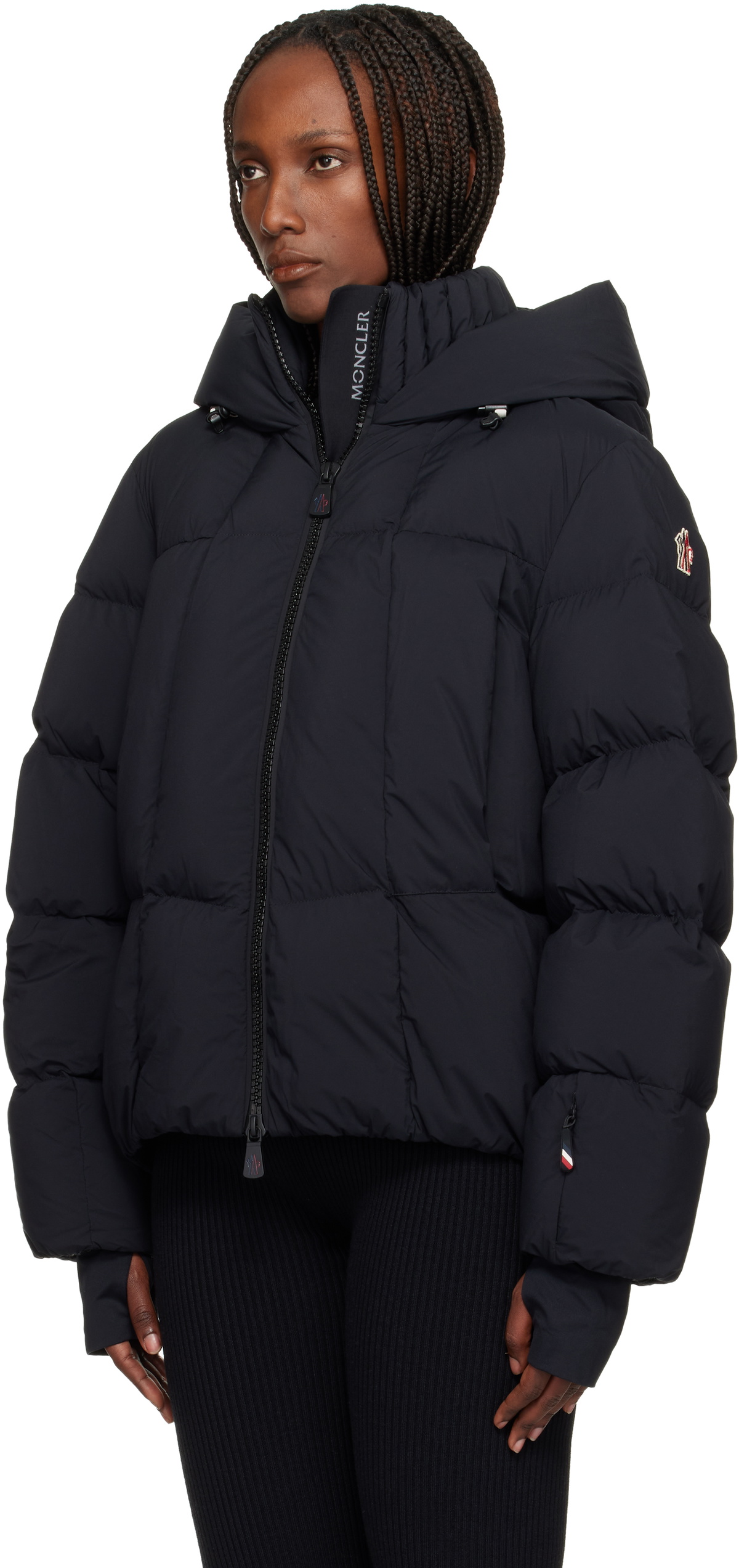 Moncler Grenoble Black Bonnieure Down Jacket