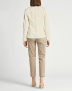 120% Lino Womens Blazer Ivory