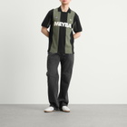 Fred Perry Men's Meyba Cut And Sew Polo Shirt in Black