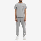 Thom Browne Men's Weight Jersey Pocket T-Shirt in Light Grey