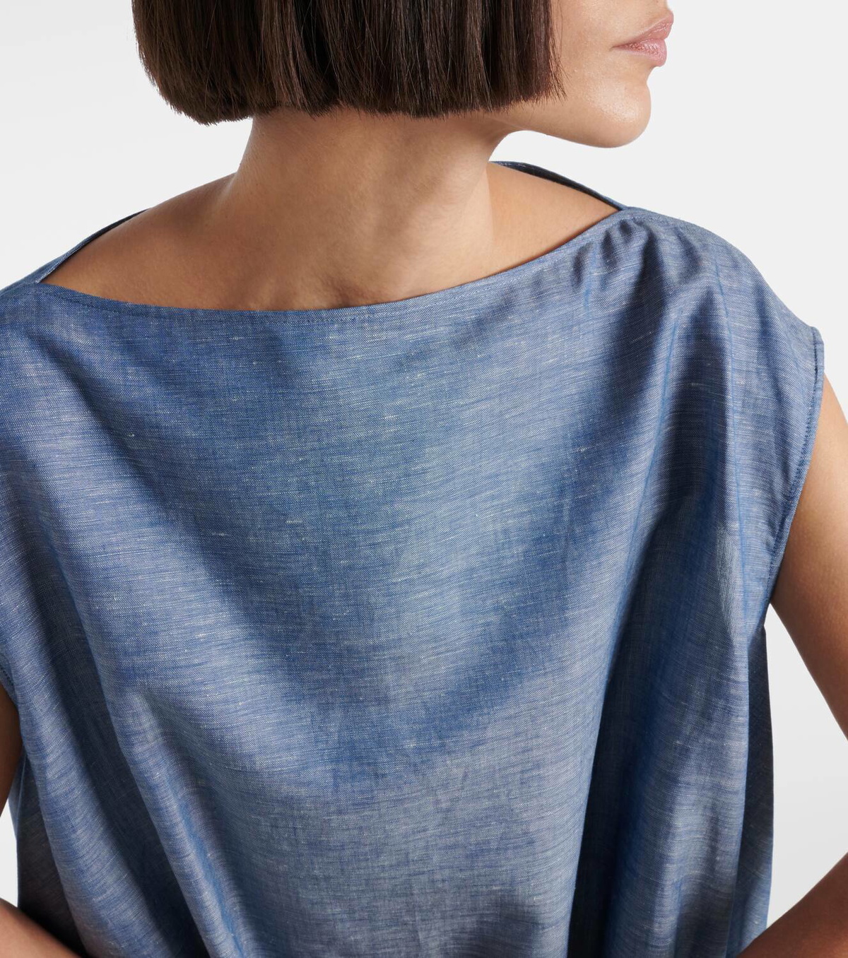 Alaïa Cotton and linen minidress