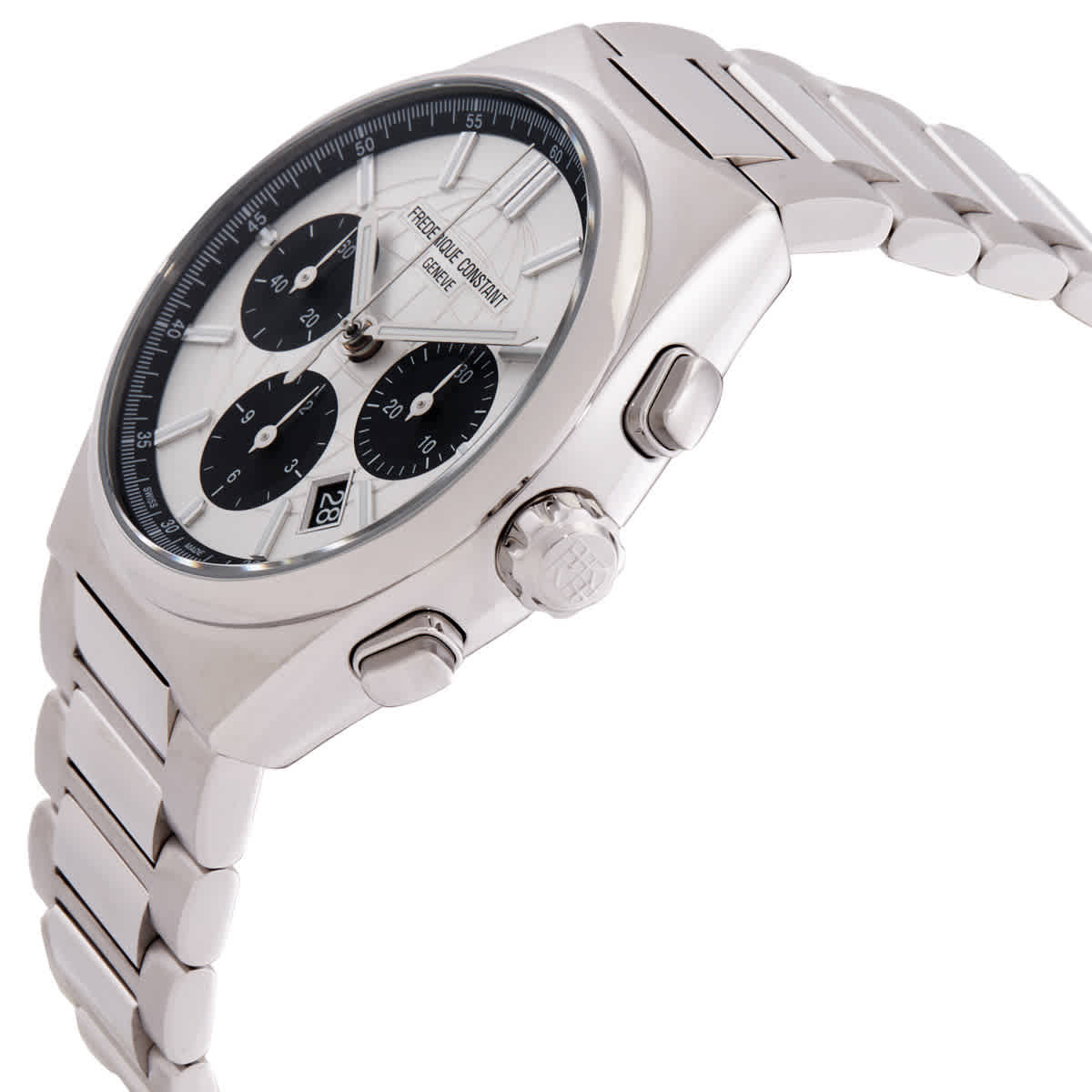 Frederique Constant Highlife Chronograph Automatic Silver Dial Mens Watch FC-391SB4NH6B