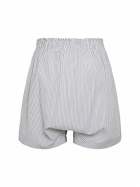MAISON MARGIELA - Striped Cotton Blend Jersey Boxer Shorts