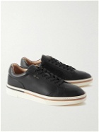 Dunhill - Metropolitan Leather Sneakers - Black