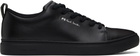 PS by Paul Smith Black Leather Lee Sneakers