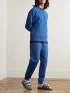 Blue Blue Japan - Tapered Cotton-Jersey Sweatpants - Blue