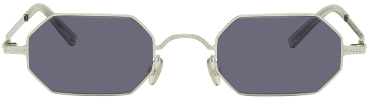 Photo: Maison Margiela Silver MYKITA Edition MMCRAFT004 Sunglasses