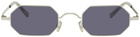 Maison Margiela Silver MYKITA Edition MMCRAFT004 Sunglasses