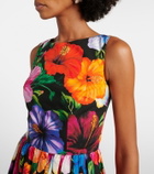 Dolce&Gabbana Floral cotton midi dress